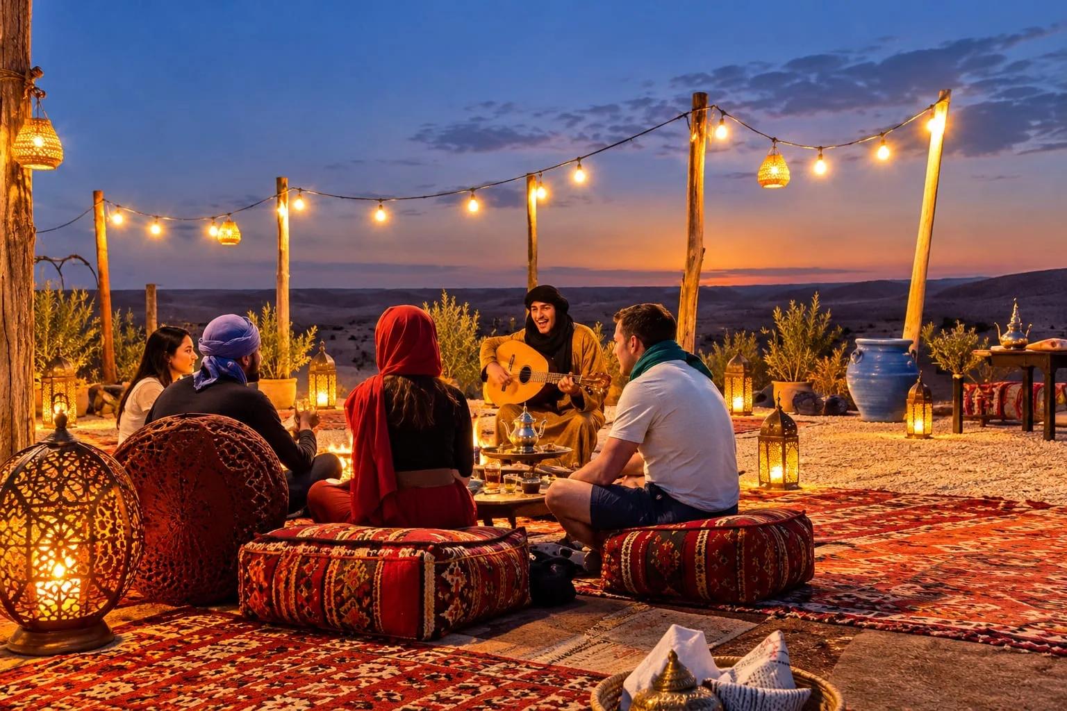 Agafay deser: Camel Ride and dinner show From marrakech