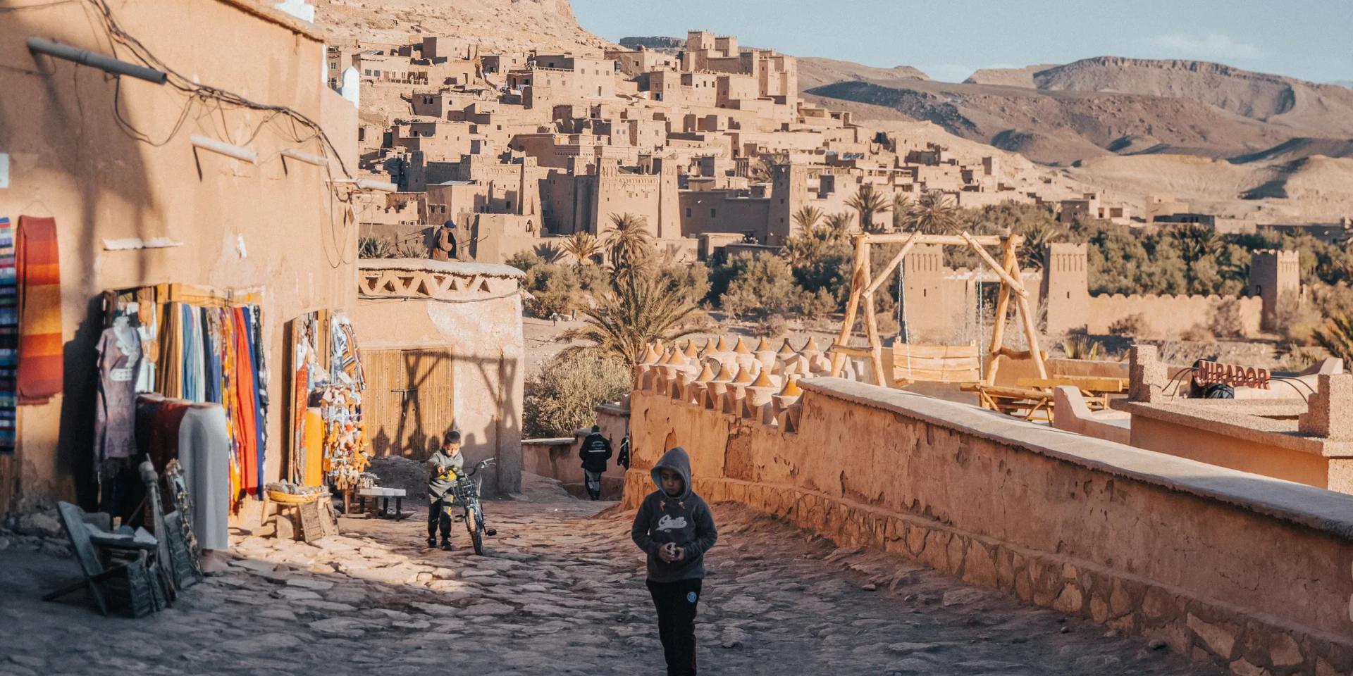 Excursión privada de un día de Marrakech a Ait Benhaddou y Ouarzazate