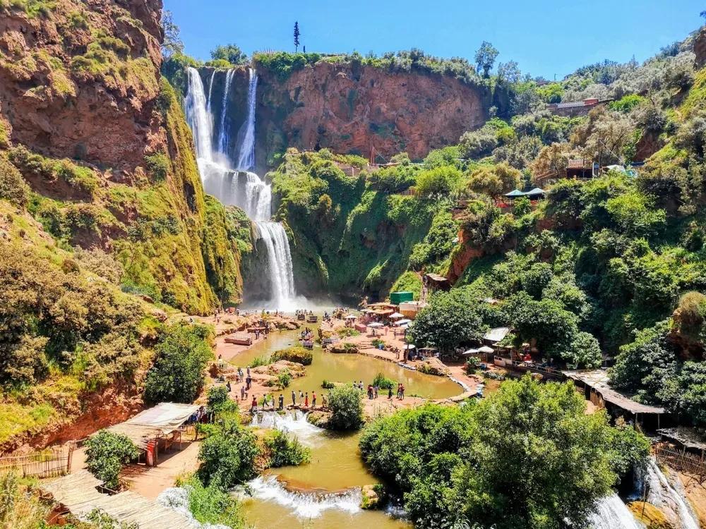 Excursión de un día a las Cascadas de Ouzoud desde Marrakech